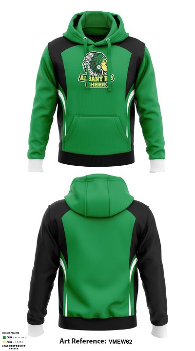 Albany R-3 School Cheer 1481341 Hoodie - 2