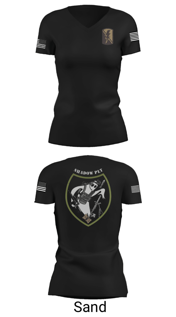 Women's Short Sleeve Vneck Shirt, , Army, Teamtime, Team time, sublimation, custom sports apparel, team uniforms, spirit wear, spiritwear, sports uniforms, custom shirts, team store, custom team store, fundraiser sports, apparel fundraiser
