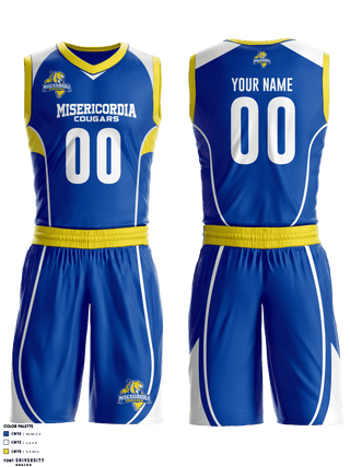 Basketball Uniform, Misericordia University Basketball, Men's Basketball, Teamtime, Team time, sublimation, custom sports apparel, team uniforms, spirit wear, spiritwear, sports uniforms, custom shirts, team store, custom team store, fundraiser sports, apparel fundraiser