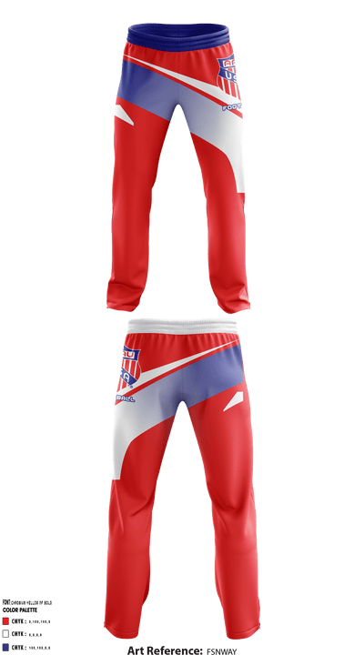 AAU Football 42528964 Sweatpants - 1