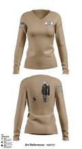 Rogue Nation 3745837 Women's Long Sleeve V-neck Shirt - 1