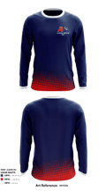 Alamance Christian Golf 92422311 Long Sleeve Performance Shirt - 1