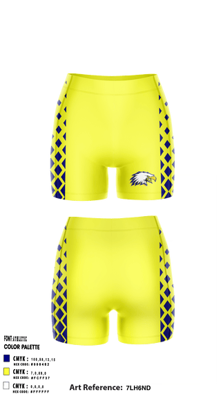 Women's Compression Shorts, Holly Grove Volleyball, Women's Volleyball, Teamtime, Team time, sublimation, custom sports apparel, team uniforms, spirit wear, spiritwear, sports uniforms, custom shirts, team store, custom team store, fundraiser sports, apparel fundraiser