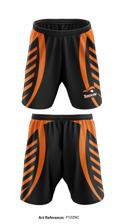 Tusculum College Soccer 77725640 Athletic Shorts With Pockets - 1