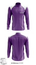 Illinois Valley Community College basketball 73397991 Quarter Zip Jacket - 1