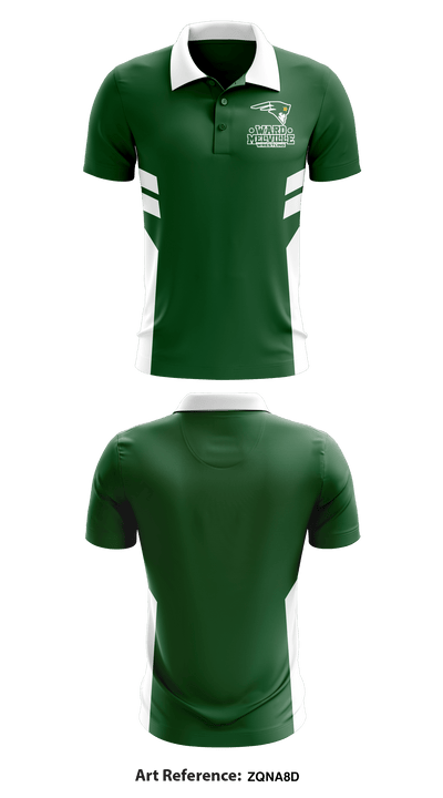 Ward Melville High School Wrestling 95352895 Short Sleeve Performance Polo - 1