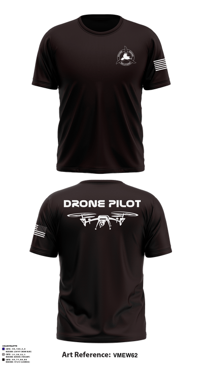 Raven Drone Solutions 1320053 Short Sleeve Performance Shirt - 3