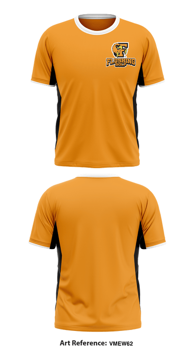 Flushing Golf 61936113 Short Sleeve Performance Shirt - 1