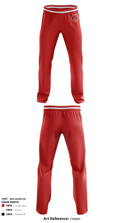 Colleyville Heritage High School Cheer 64869886 Sweatpants - 2