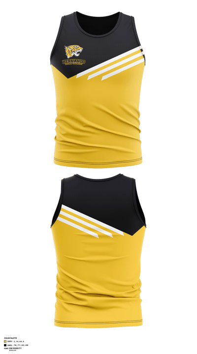 Hernando High School Cross Country 34767587 Tank Top - 1