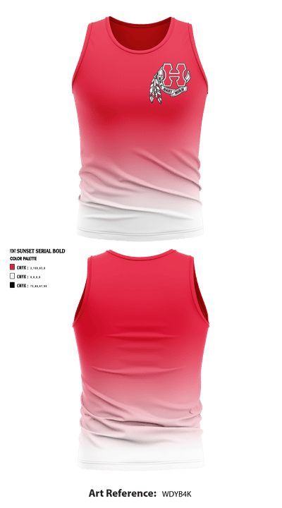 William S Hart High School Cross Country 37841328 Tank Top - 1
