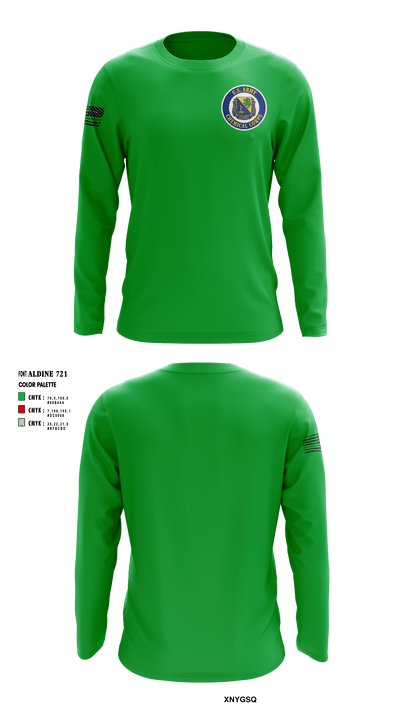 369th CBRN Co 54296679 Long Sleeve Performance Shirt - 1