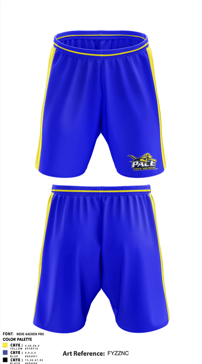 Pace Girls Track & Field 89547709 Athletic Shorts With Pockets - 3