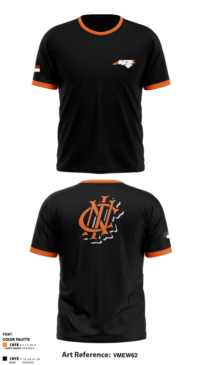 NC INVASION 17474736 Short Sleeve Performance Shirt - 1
