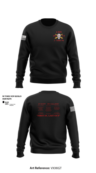 Crew Neck Sweatshirt, , Army, Teamtime, Team time, sublimation, custom sports apparel, team uniforms, spirit wear, spiritwear, sports uniforms, custom shirts, team store, custom team store, fundraiser sports, apparel fundraiser