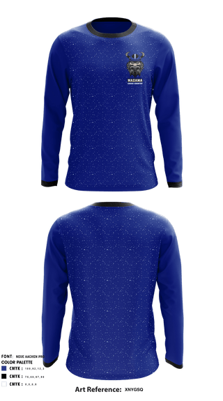 Long Sleeve Performance Shirt, Mazama High School Cross Country, Cross Country, Teamtime, Team time, sublimation, custom sports apparel, team uniforms, spirit wear, spiritwear, sports uniforms, custom shirts, team store, custom team store, fundraiser sports, apparel fundraiser