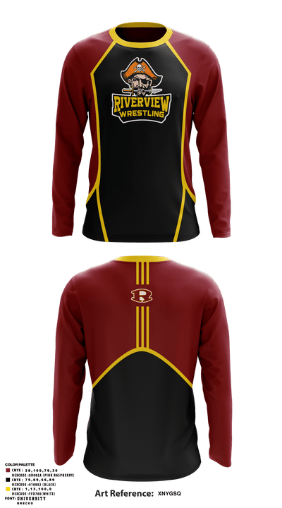 Riverview 97113639 Long Sleeve Performance Shirt - 4