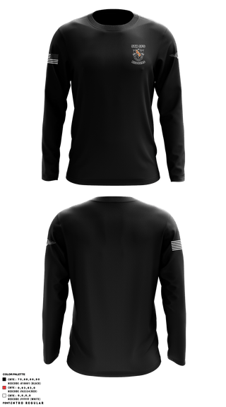 Long Sleeve Performance Shirt, 5th SFG Riggers 10164635, , Teamtime, Team time, sublimation, custom sports apparel, team uniforms, spirit wear, spiritwear, sports uniforms, custom shirts, team store, custom team store, fundraiser sports, apparel fundraiser