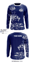 Otero Junior College basketball 64035348 Long Sleeve Shooting Shirt - 1