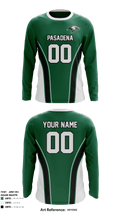 Pasadena High School Football 49411244 Long Sleeve Performance Shirt - 2