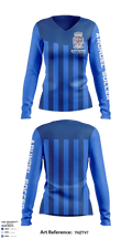 Arundel Soccer Association 41396713 Women's Long Sleeve V-neck Shirt - 1