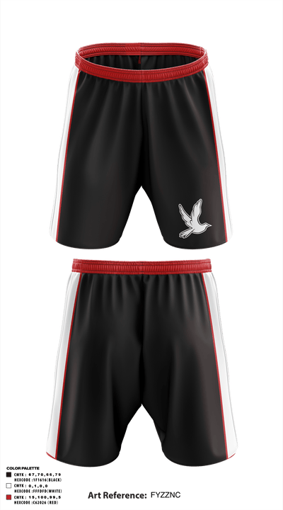 EnL 88473345 Athletic Shorts With Pockets - 1
