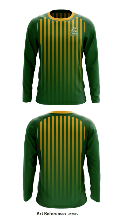 University of Vermont Soccer 40472919 Long Sleeve Performance Shirt - 1