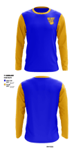 South Farmington Blues 63847628 Long Sleeve Performance Shirt - 1