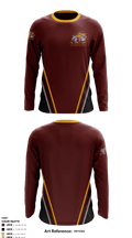 Saint Cloud High School wrestling 98098396 Long Sleeve Rash Guard Shirt - 2