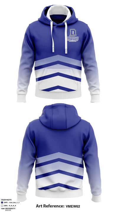 Dolgeville Central High School Basketball 27046931 Hoodie - 1
