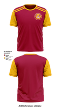 Highland High School Football 23409729 Short Sleeve Performance Shirt - 1