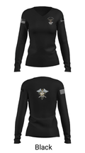 566 MCAS 76433132 Women's Long Sleeve V-neck Shirt - 39