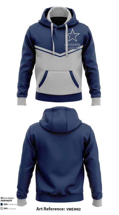 Sugar Land Cowboys Football 95185260 Hoodie - 1