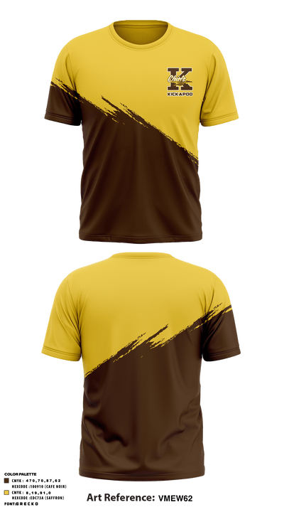 Kickapoo High School E-Sports 69318516 Short Sleeve Performance Shirt - 1