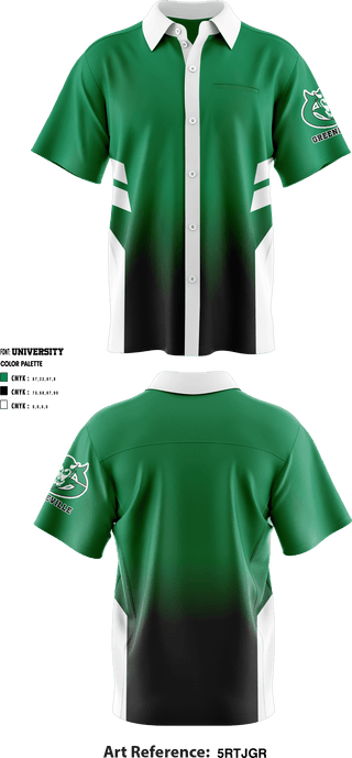 Short Sleeve Bowling Jersey, Greeneville Bowling, Bowling, Teamtime, Team time, sublimation, custom sports apparel, team uniforms, spirit wear, spiritwear, sports uniforms, custom shirts, team store, custom team store, fundraiser sports, apparel fundraiser