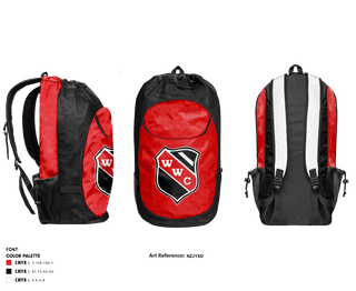 Gear Bag, Winnipeg Winter Club-Athletic Club, Spirit Store, Teamtime, Team time, sublimation, custom sports apparel, team uniforms, spirit wear, spiritwear, sports uniforms, custom shirts, team store, custom team store, fundraiser sports, apparel fundraiser