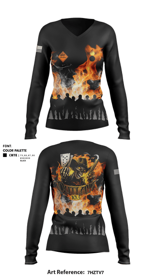 Women's Long Sleeve Vneck Shirt, , Army, Teamtime, Team time, sublimation, custom sports apparel, team uniforms, spirit wear, spiritwear, sports uniforms, custom shirts, team store, custom team store, fundraiser sports, apparel fundraiser