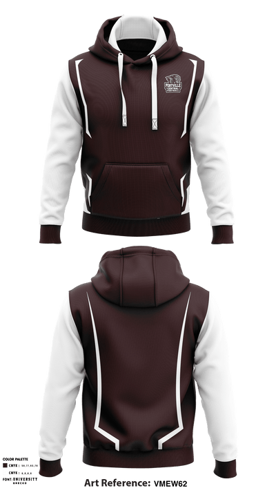 Portville Central High School Football 13304766 Hoodie - 1
