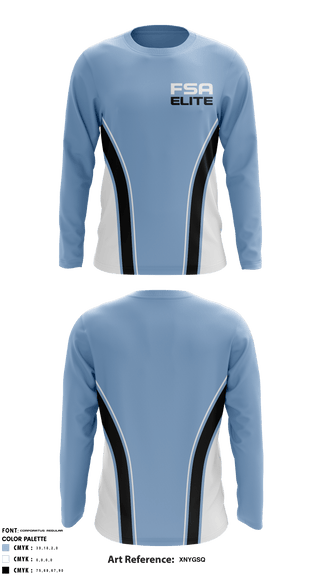 Long Sleeve Performance Shirt, FSA ELITE, Track & Field, Teamtime, Team time, sublimation, custom sports apparel, team uniforms, spirit wear, spiritwear, sports uniforms, custom shirts, team store, custom team store, fundraiser sports, apparel fundraiser