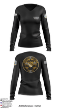 Wind River Explorer Post 13 83614343 Women's Long Sleeve V-neck Shirt - 4