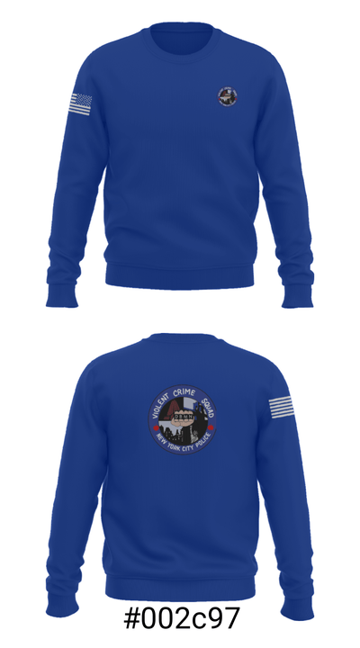 Violent crime squad 63022699 Crew Neck Sweatshirt - 5