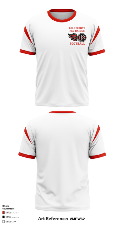 Bellefonte Youth Football And Cheerleading 3157764 Short Sleeve Shooting Shirt - 1