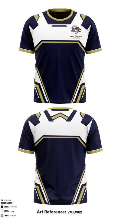Chaska Chanhassen Football Association 68938367 Short Sleeve Performance Shirt - 1