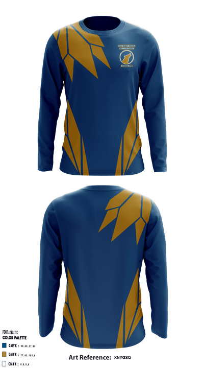 Summit Tamalpais Timberwolves Basketball 94450039 Long Sleeve Shooting Shirt - 1