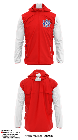 Windbreaker, California Babe Ruth League - Southern District 03, Baseball, Teamtime, Team time, sublimation, custom sports apparel, team uniforms, spirit wear, spiritwear, sports uniforms, custom shirts, team store, custom team store, fundraiser sports, apparel fundraiser