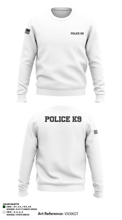 Police K9 35090090 Crew Neck Sweatshirt - 2