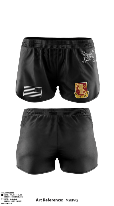 B Co., 25th BSB, 1st BDE, 11th ADV 49846330 Ranger Panties - 1