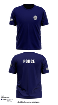 El Portal Police Department 22323429 Short Sleeve Performance Shirt - 1