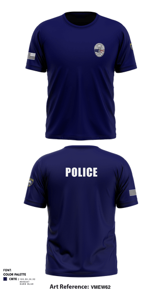 Short Sleeve Performance Shirt, , Police, Teamtime, Team time, sublimation, custom sports apparel, team uniforms, spirit wear, spiritwear, sports uniforms, custom shirts, team store, custom team store, fundraiser sports, apparel fundraiser