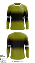 T L Hanna High School Golf 48207993 Long Sleeve Performance Shirt - 1